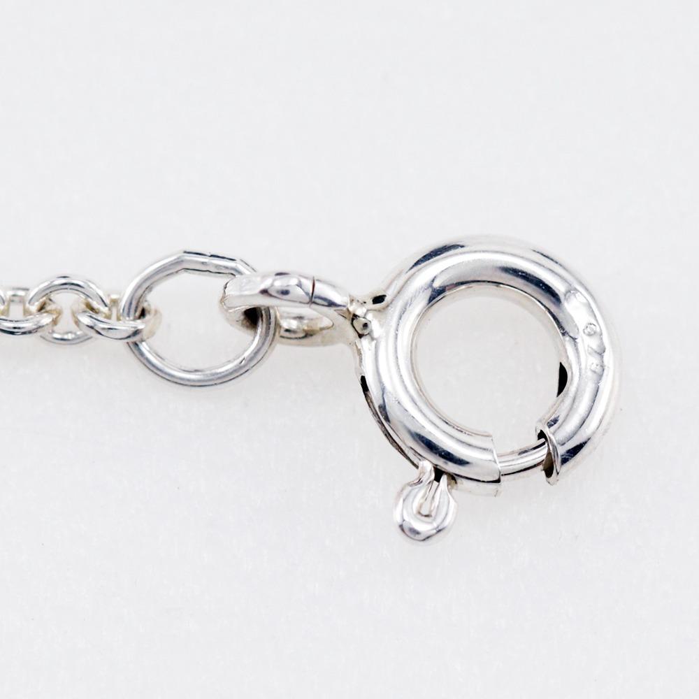 TIFFANY&Co. Open Heart Necklace Elsa Peretti Silver925 Heart 5.7g Women Used