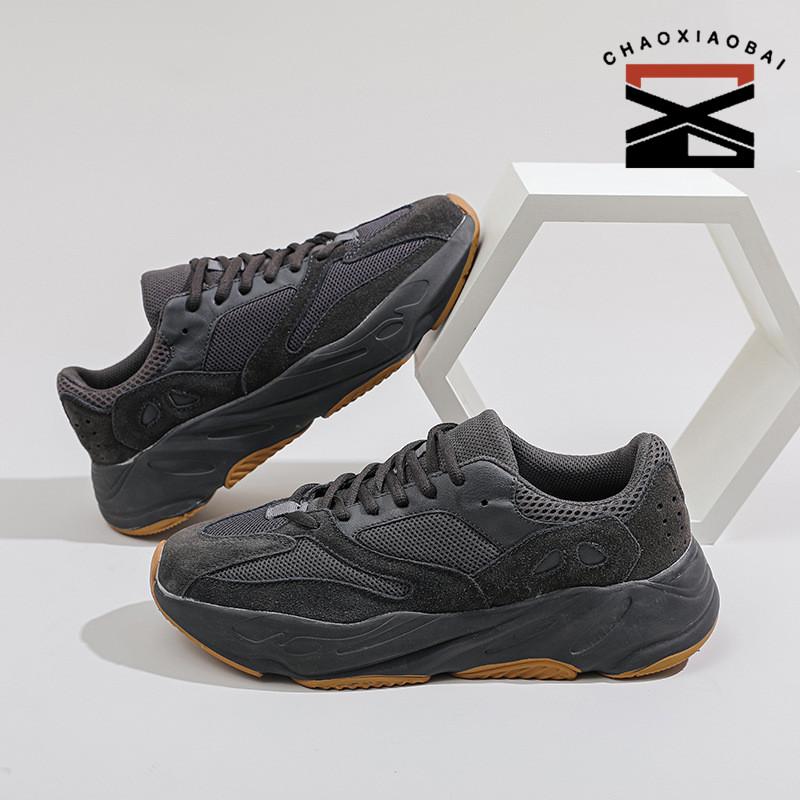 

CHAOXIAOBAI2023 Новая спортивная обувь Мужчины Чистая черная летняя сетка Дышащая толстая подошва Папа Обувь Удобная и универсальная Легкая обувь.