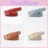 Fashion Ladies Belt Alloy Buckle Minimalist Casual Style For Daily Wear