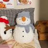 Niedlicher Schneemann Wiederaufladbare Wärmflasche