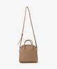 Afternoon Tea Living JQ24 Shoulder Bag with Custom Charm, Boston-Style, Beige