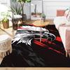 1pc Handsome Eagle Pattern Area Rug, Anti Slip Non Shedding Stain Resistant Carpet
