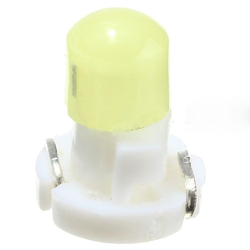 10pcs T3 Neo Wedge LED Instrument Cluster Dash Panel Climate Light Bulb White