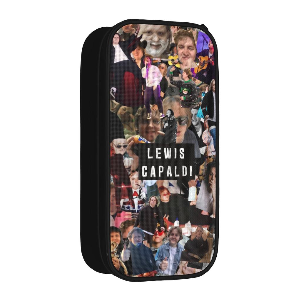 Lewis Capaldi Tour 2026 Pencil Cases Lovely   Pen Pencil Bags Girls Boys Large Storage School Supplies Gift Pencil Pouch