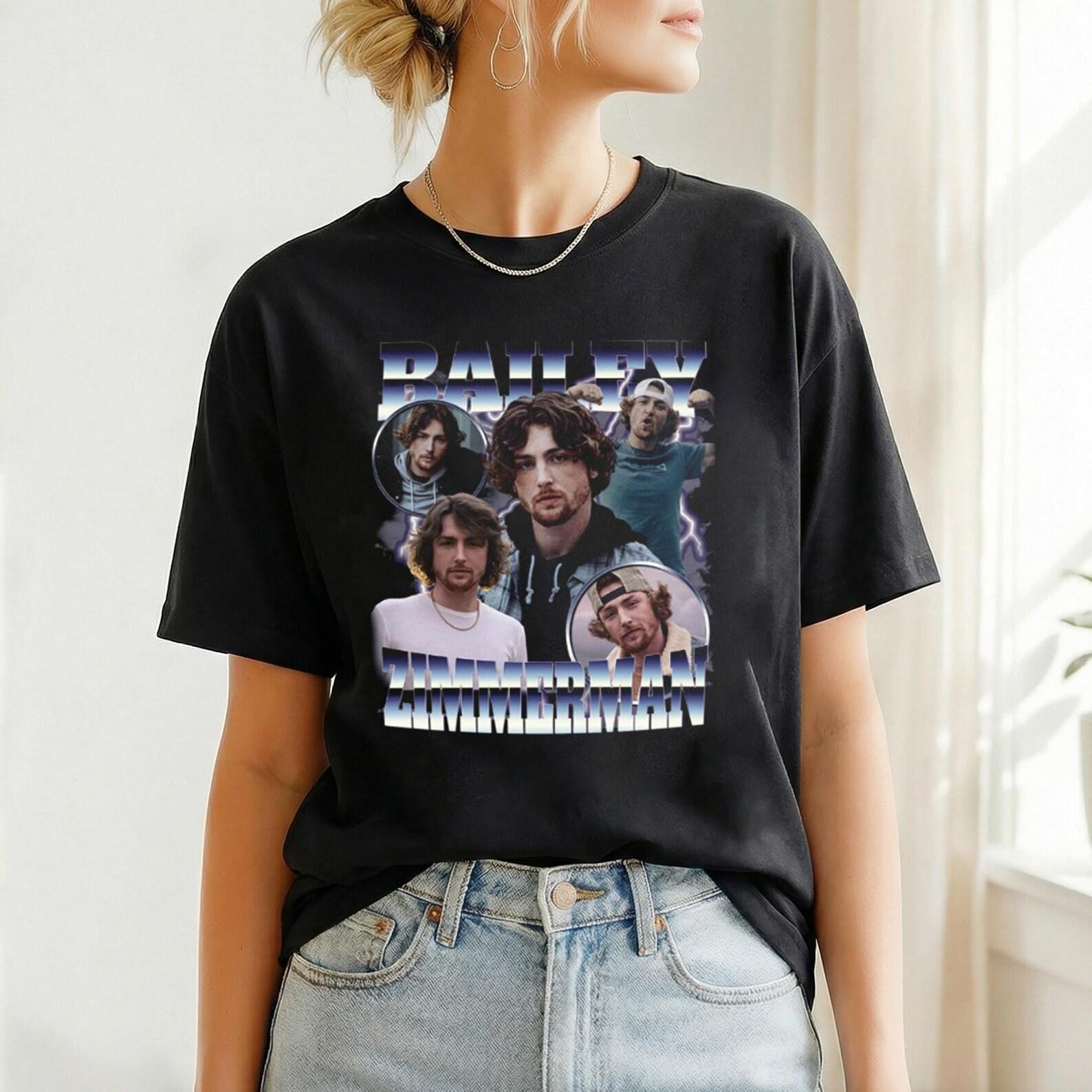90s Vintage Bailey Zimmerman Shirt, Country Music Shirt Bailey Zimmerman Tour 2026, Bailey Zimmerman Fan Gift, Bailey Zimmerman Tour Merch M