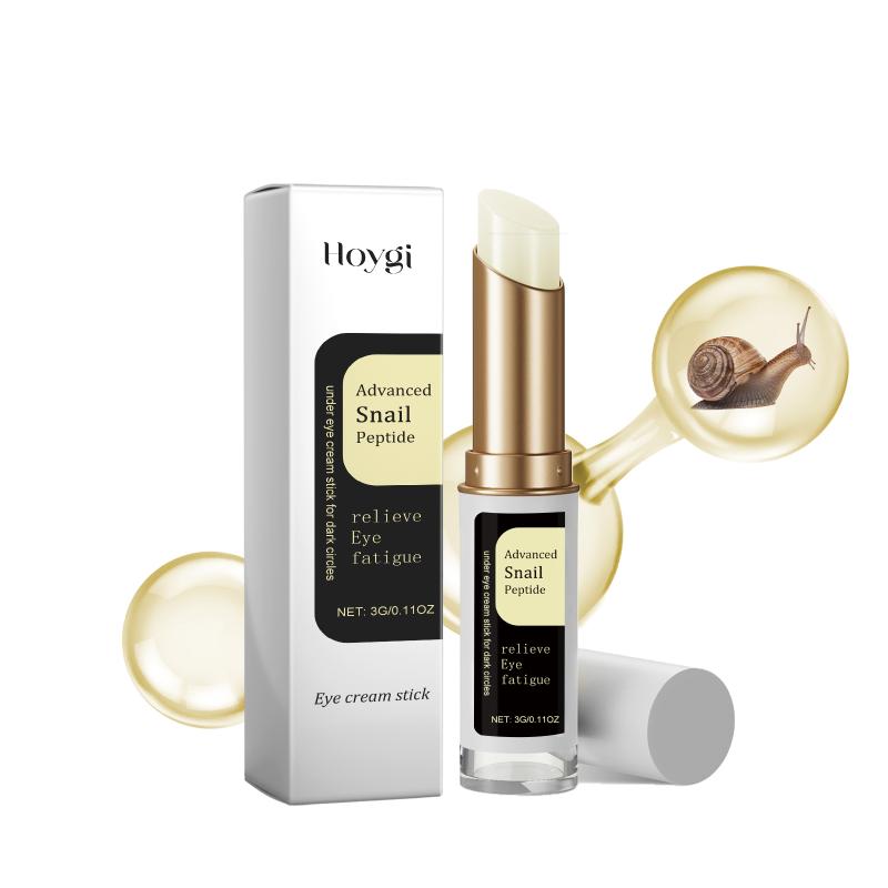 Snail Eye Cream Stick Collagen Fade Fine Lines Wrinkle Lightening Dark Circles Firming Eye Bags Puffiness Moisturizing Eye Cream