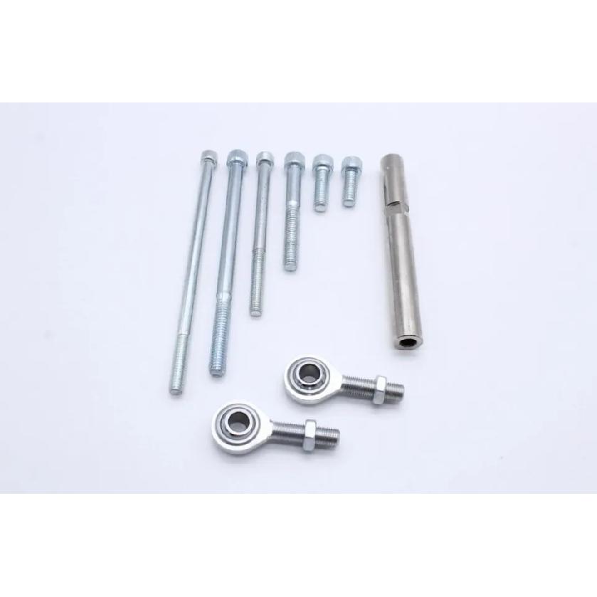 TAKPART for SB Ford 289 302 347 Billet Polished Aluminum Alternator Bracket Kit Small Block