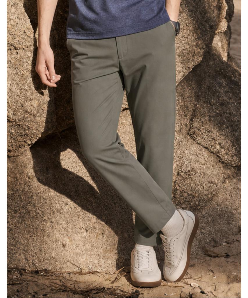 TREMOLO No-Tuck Slim Fit Nylon Spandex Pants_Trndl4Y3151