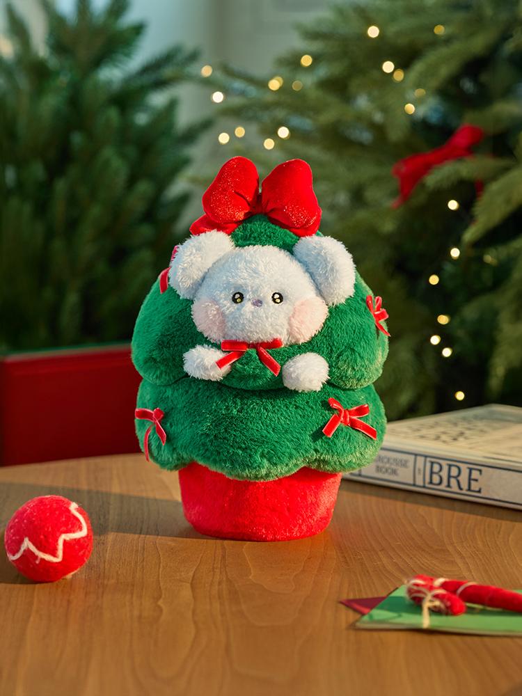 BT21 KOYA Minini Petit Holiday Tree Plush Doll