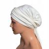 Chusta Damska Na Głowę Lara Ecru Turban Gładki Także Po Chemioterapii