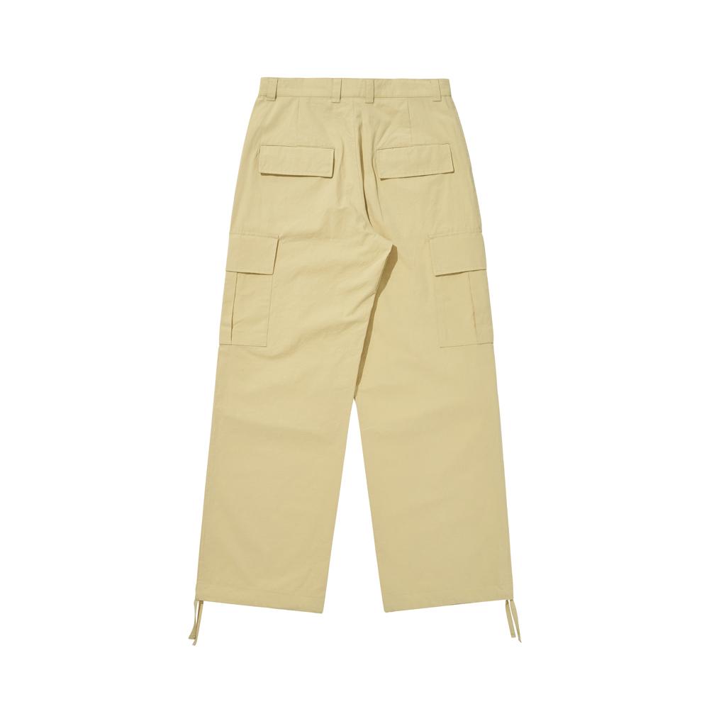 TEMPUS STUDIO String Cargo Pants [Cream Yellow]