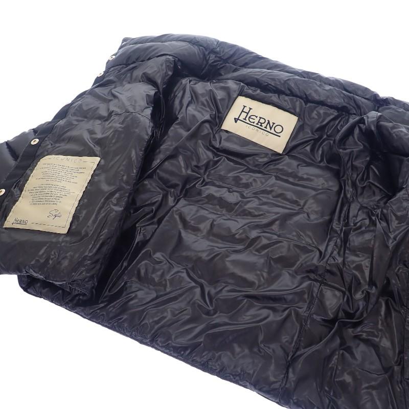 Herno  PI0046DIC120179300 38 Down jacket black Nylon Women