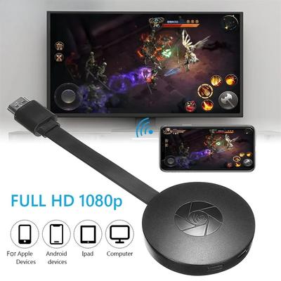 MiraScreen G2 1080P Anycast WiFi HDMI Dongle Tragbarer Miracast Display Kompatibel für TV Android iOS Bildschirmspiegelung