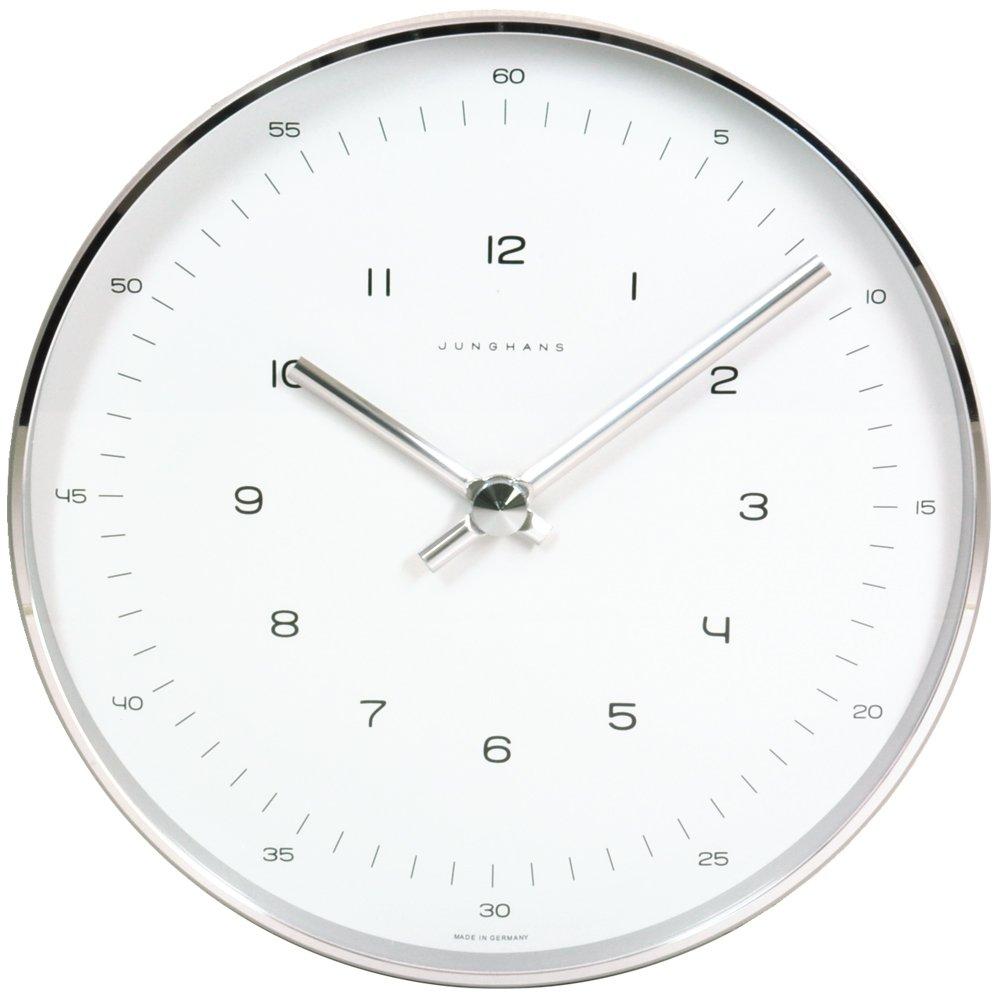 

JUNGHANS Max Bill Diameter 22cm Wall Clock 367/6048.00 [Item] срібний