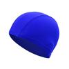 High-Elastic Polyester Swim Cap for Adults - Solid Color with Independent Packaging