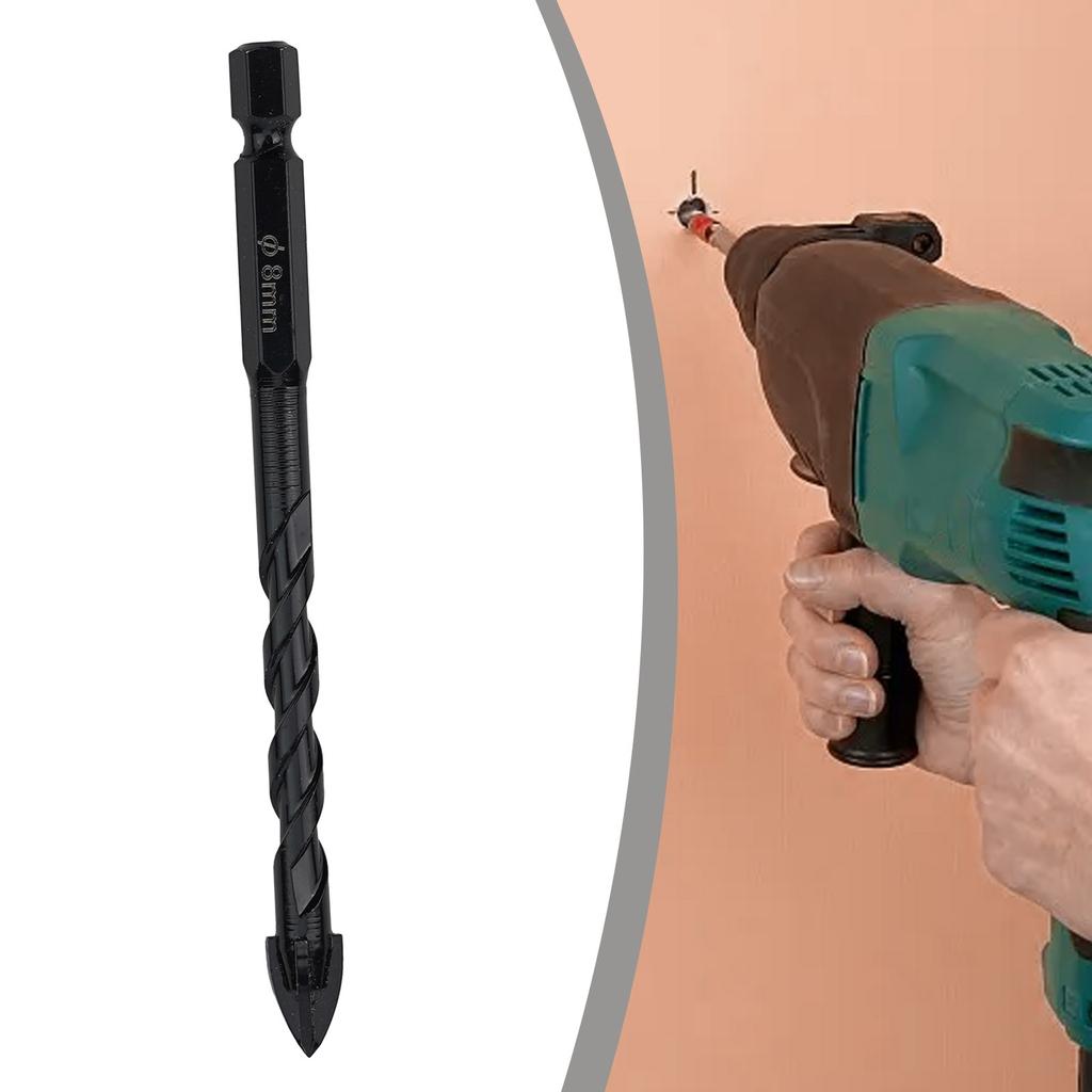 Triangle Drill Bit Wood Alloy Cement Drill Four-Blade