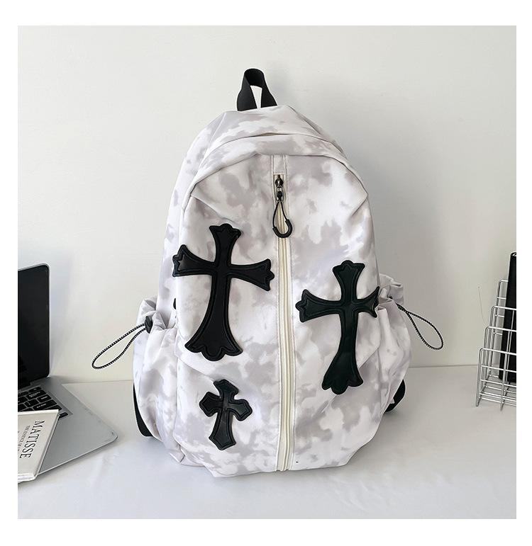 Schoolbag1011 new schoolbag cute ins Japanese simple niche versatile light student large capacity backpack backpack