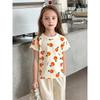 Brand Tail Goods Sports T-shirt Korean-Style Half-Sleeve Ins Children's Clothing
