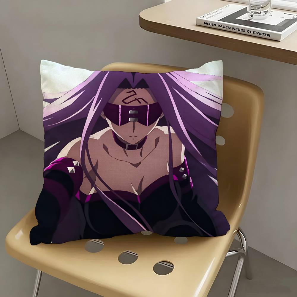 1pc Fate Stay Night Heavens Feel Anime Pillow Case Fashion Square Pillowcase Bedroom Sofa Room Ins Decoration Leisure