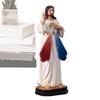 Jesus Statue Sacred 3D Classic Religious Collectibles Desk Jesus Figurines For Thanksgiving Birthday Party Offices Home Living