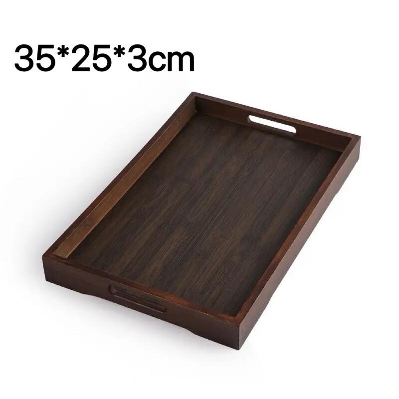 Bamboo Serving Tray with Handles