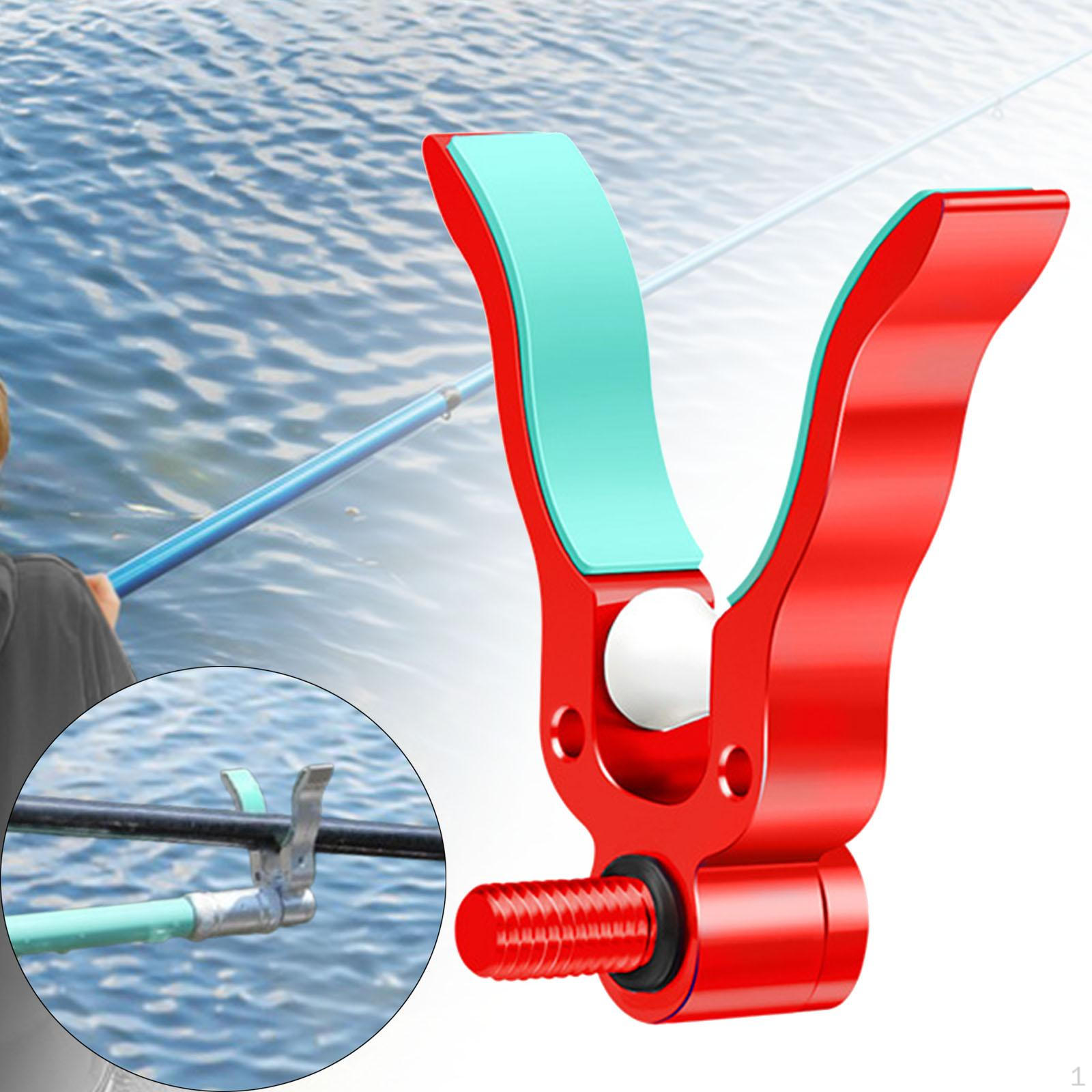 

Держатель для удочки из алюминиевого сплава, Легко устанавливается, Система надежной фиксации бутылки, Подставка, красный