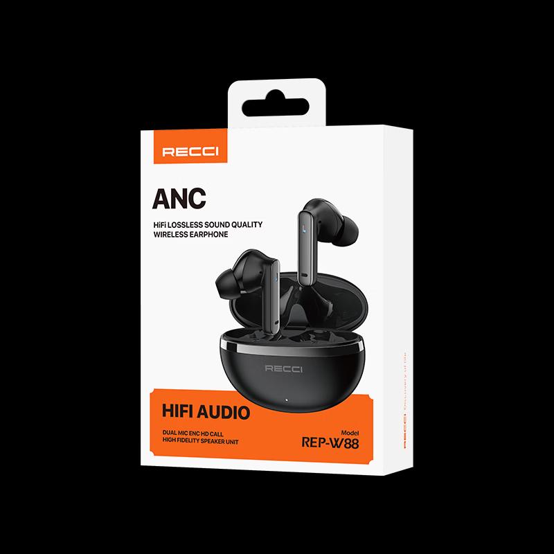 Recci REP-W88 ANC Noise Cancelling Wireless Earbuds