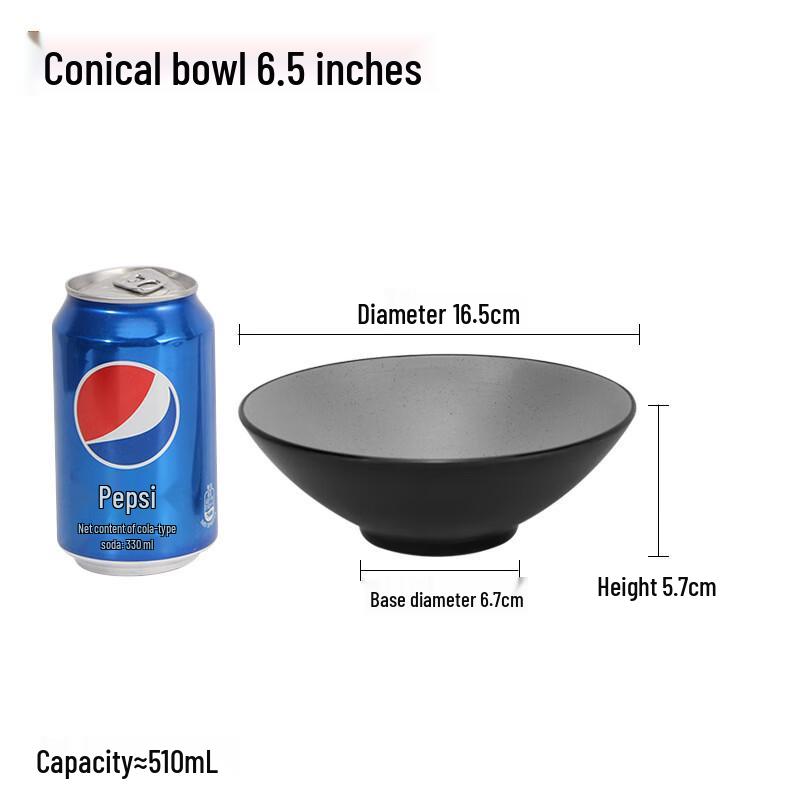 A5 Melamine Conical Noodle Bowl