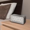 Stereo Sound Alarm Clock Digital Display FM Radio Multifunctional Music Player  Desktop