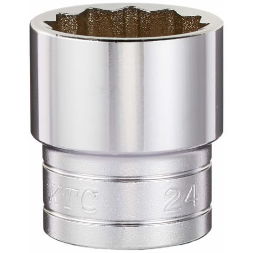 Kyoto Tool (KTC) 12.7mm (1/2 Inch) Socket, B4-24W-H