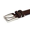 [KIETH] Keith Men's Business Belt, Genuine Leather Nubuck, Dark Brown, Made in Japan, KE21228-39