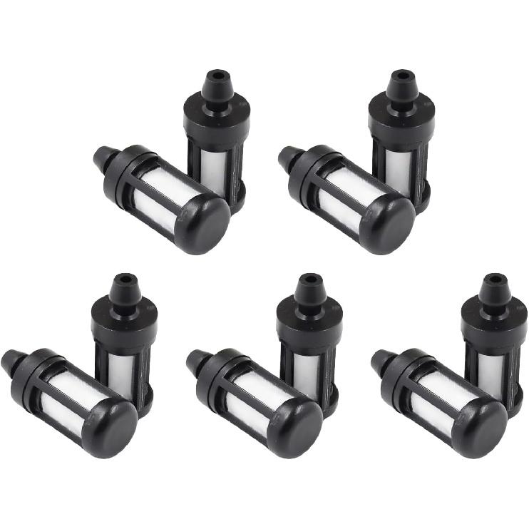 0000 350 3504 10 Pcs Fuel Filter For Stihl Chainsaw 0000 350 3500 017-038 MS170 MS250 MS180 MS290 MS181 MS201 TS400 TS410 TS420 Replace for