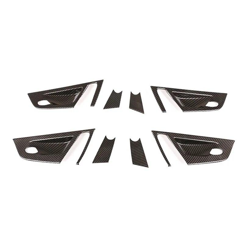 ABS Car Styling Interior Door Bowl Cover Trim Stickers Fit For BMW X3 E83 2006-2010 Auto Interior Accessories