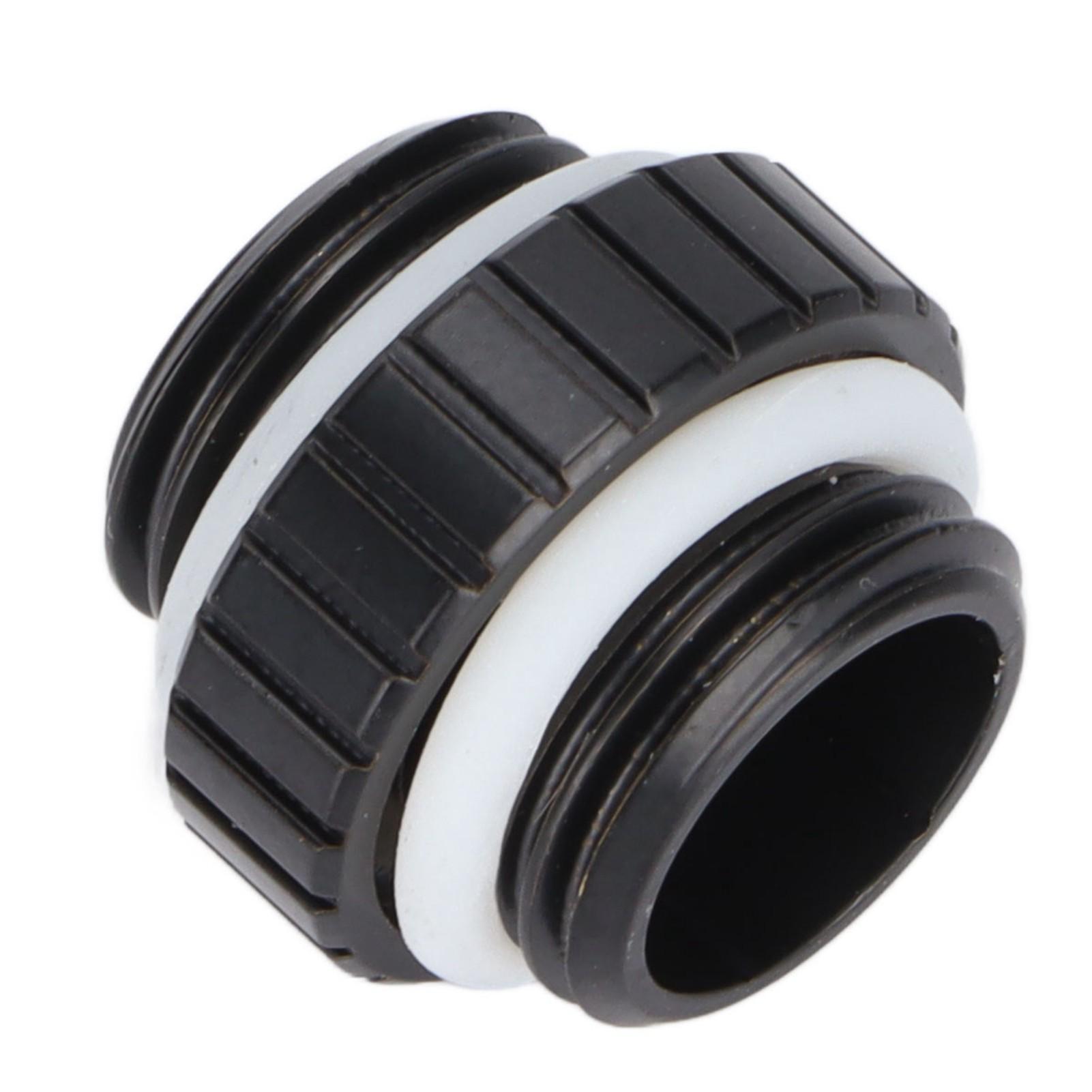 

Water Cooling Fittings Durable Copper Small Compact Replaceable Computer Supplies for PC чёрный