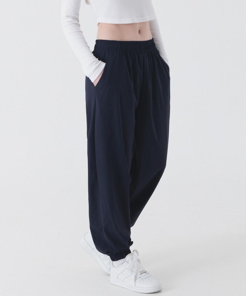 PIANER Cool Stretch Semi-Wide Jogger Pants (Navy)