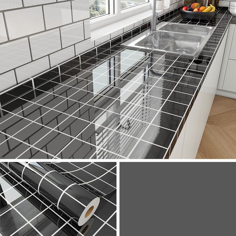 Marble Self Adhesive Film - Heat Resistant Kitchen Countertop Sticker, Waterproof Oil Proof Peel and Stick Wallpaper for Cabinet Refinishing