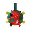 Bite-Resistant Dog Squeaky Ball Santa Claus Christmas Pet Toy Ball  Teeth Grinding