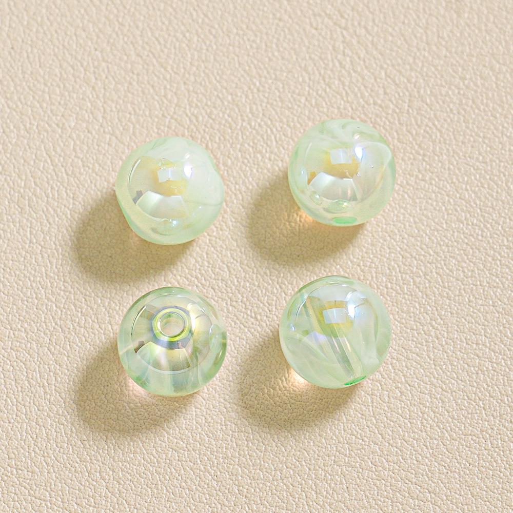 

Cloudy Transparent Beaded DIY Mobile Phone Chain & Bracelet Accessories (20-30 pcs) 16mm (20 pcs/bag)