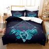 Dreamcatcher Duvet Cover Set Bohemian Mandala Bedding Set For Girls Adults Purple Polyester Comforter Cover King Queen Full Size