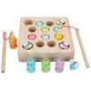 Wooden Children's Educational Magnetic Bee Fishing Game
