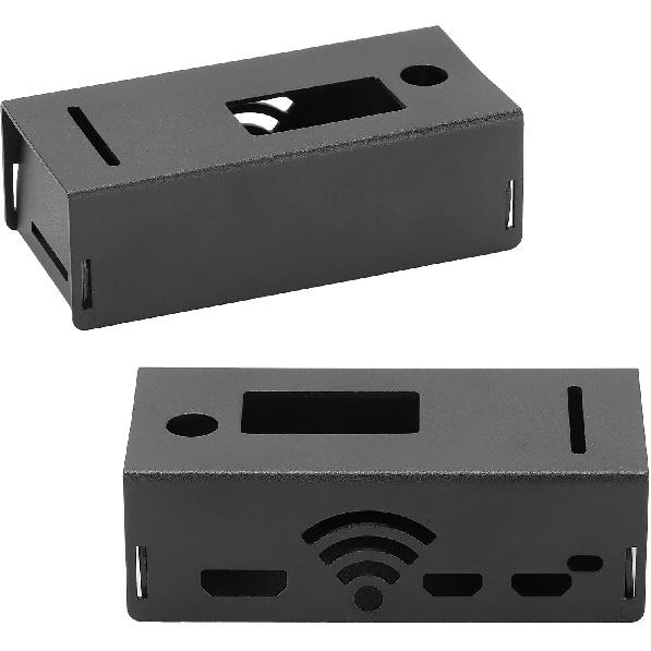 Raspberry Pi Case, Aluminum Alloy Protective Shell for RPi, for MMDVM, HD Multimedia Interface+OTG+USB Port Digital Aluminum Alloy Hotspot Case for