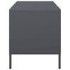Vidaxl Szafka Rtv, Antracyt, 101,5X39X43,5 Cm, Stal Walcowana Na Zimno