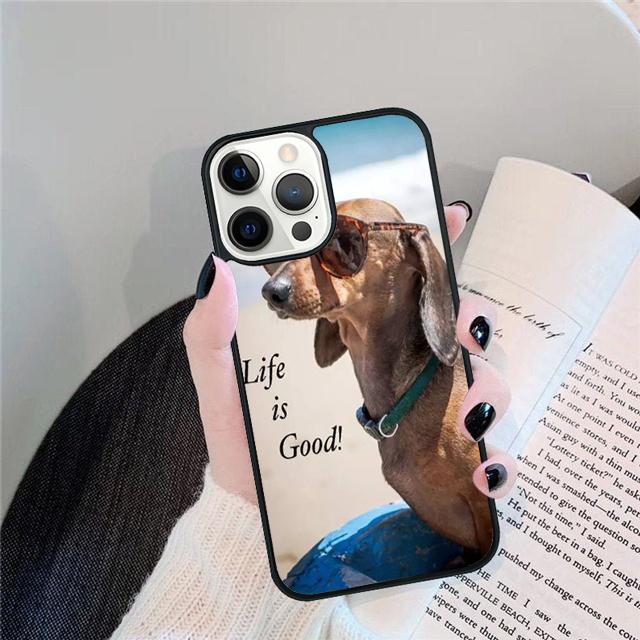 Dachshund Doberman Dog Coque Shell For iPhone 17 Air 15 16 14 13 12 Pro Max 11 Pro Max Plus Phone Case Cover