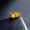 Cazador Stainless Steel Four-leaf Clover Rings for Women Gold Color Lucky Jewelry Anniversary Birthday Gift Wholesale 2026 New