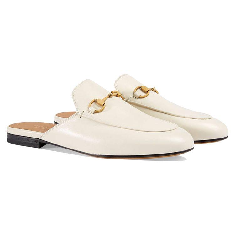 Gucci Closed Toe Slippers Women's White 423513 C9D00 9022