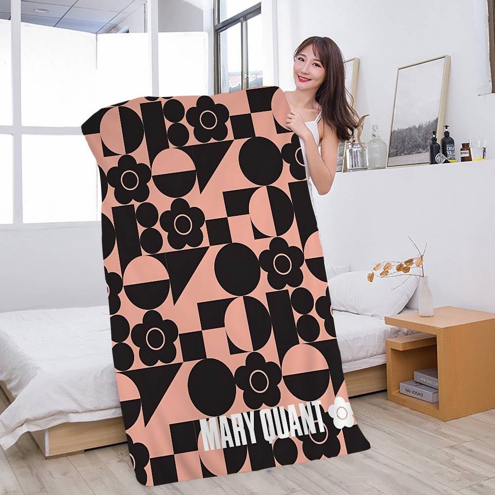 

Fashion M-Mary-Q-Quants Big Microfiber Beach Towels Quick Dry Towel Sand Beach Towels Pool Towel For Travel Swim Pool Yoga W30*H60(CM)