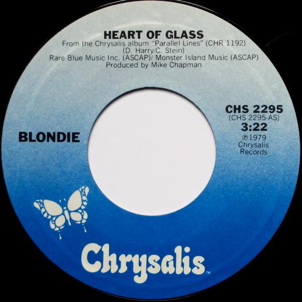 

7inch Record BLONDIE - Heart Of Glass CHS2295 Chrysalis 1979 US Rock Used