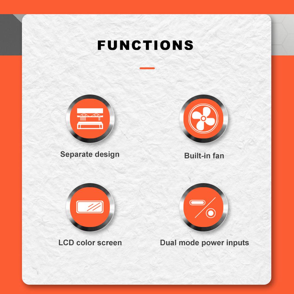 

Платформа нагрева с постоянной температурой 50*50 мм Увеличенная площадь нагрева Встроенный охлаждающий вентилятор 160*80 ЖК-дисплей Сегментированный MPH50-BS50