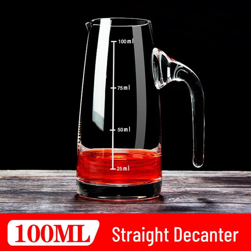 Baijiu Wine Decanter Set with Small Glasses and Measuring Cup - Ideal for Home or Restaurant Use