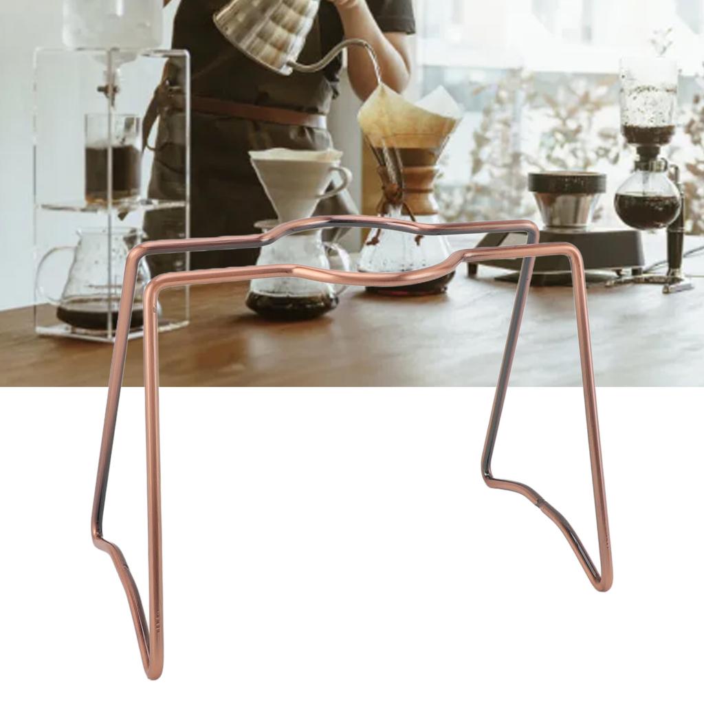Pour Over Coffee Dripper Stand Iron Filter Holder Rack Drip Coffee Brewing Stand for Home Cafe Offic